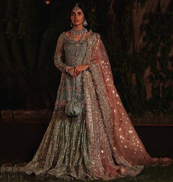 Bluish-Grey-and-Peach-Sharara