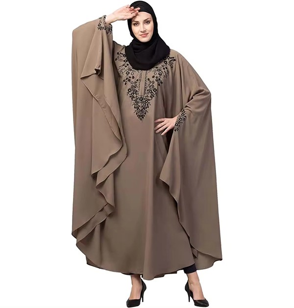 Muslim Women dress Front Open Abaya Burqa