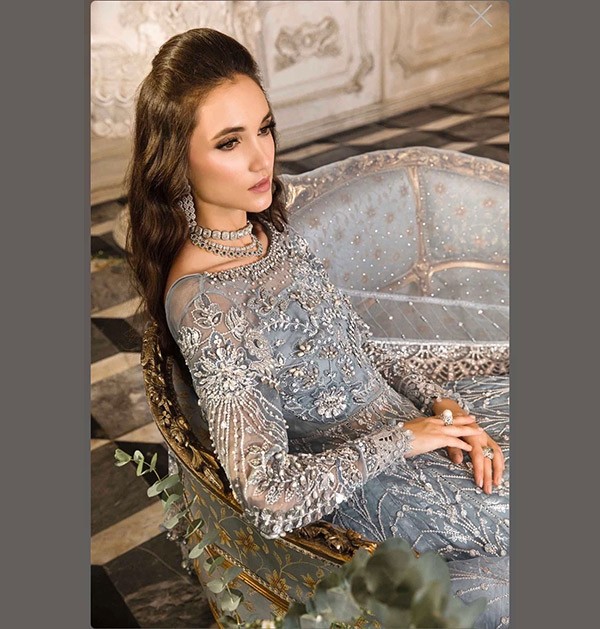 Pakistani Indian Women Pure Organza Maxi Suit-2