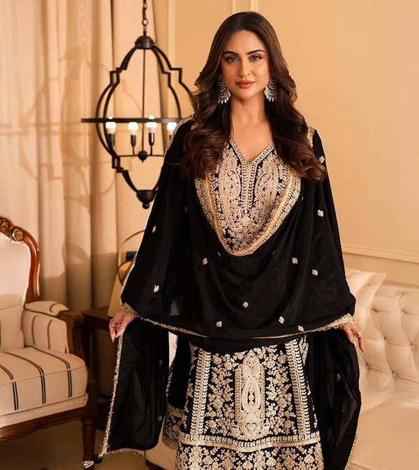 Premium Georgette Embroidered Kurta Set-3