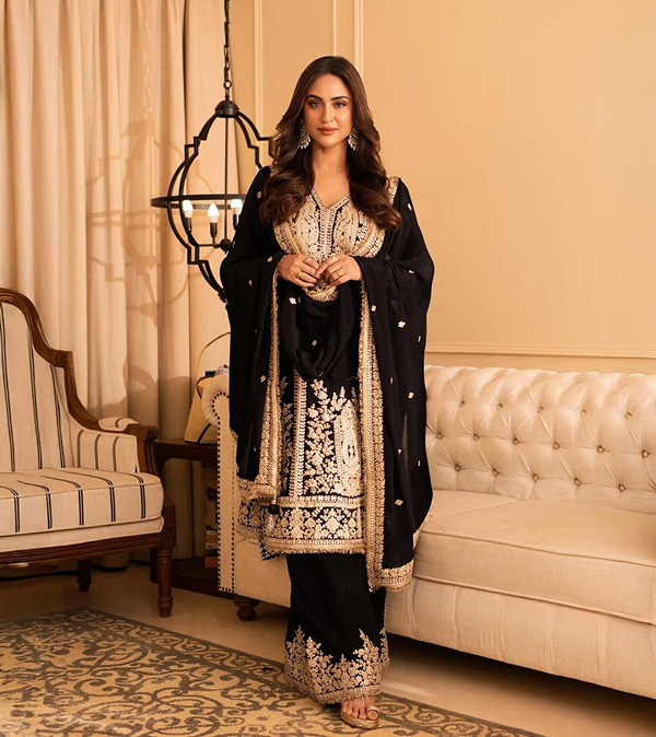 Premium Georgette Embroidered Kurta Set-3