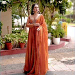 islamic fashion Blooming Amora Romance Gown Set3