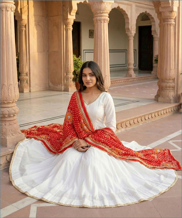 Aira Bloom Roman Silk Gown Set