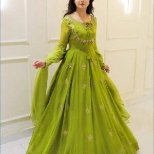 Islamic fashion Zehra Sequin Grace Gown Set