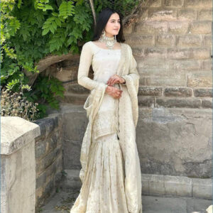 Noor-e-Eid Chinnon Gharara Set