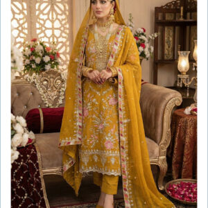 Zareen Luxe Crunchy Silk Pant Set