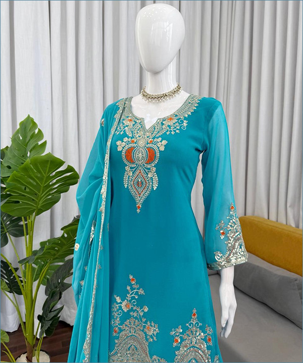 Zareenaa Designer Sharara Set Elegant Ethnic Wear
